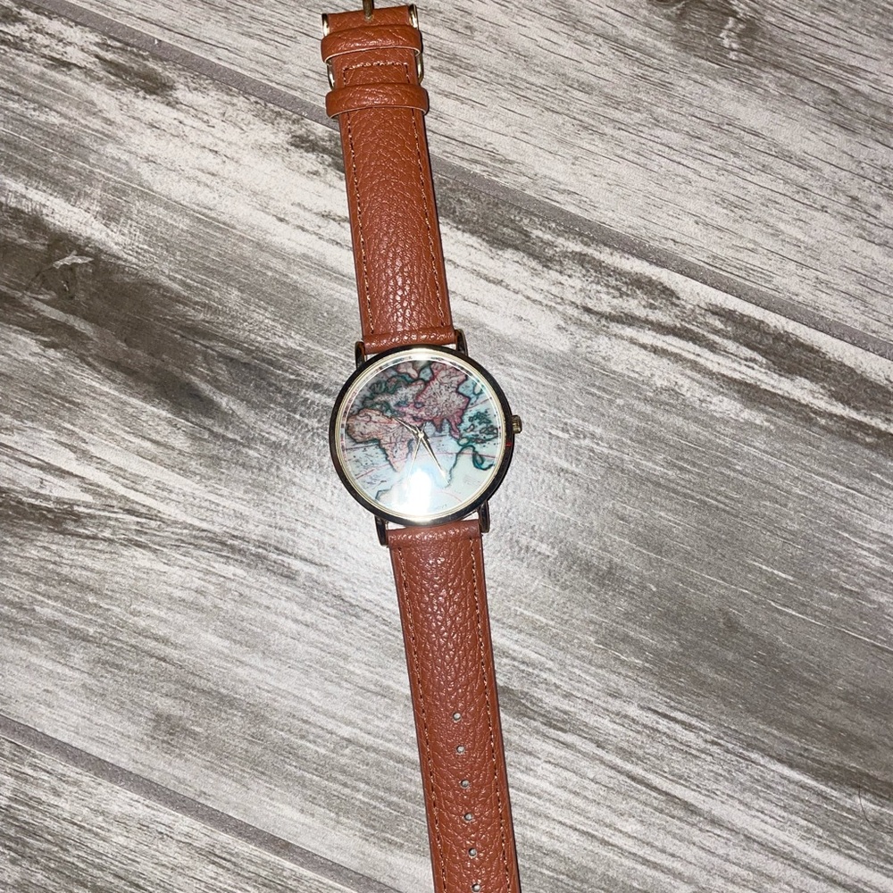 watch with map inside